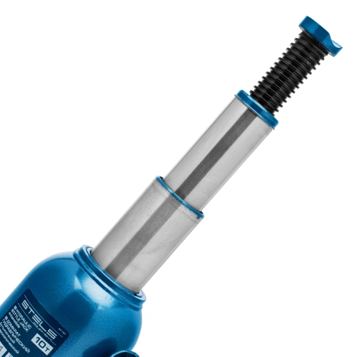 Домкрат гидравлический бутылочный телескопический, 10 т, подъем 180-430 мм Stels по ценам производителя в Москве с доставкой по всей России