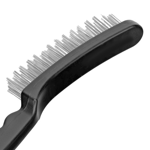 Щетка четырехрядная металлическая с пластмассовой ручкой Sparta по ценам производителя в Москве с доставкой по всей России