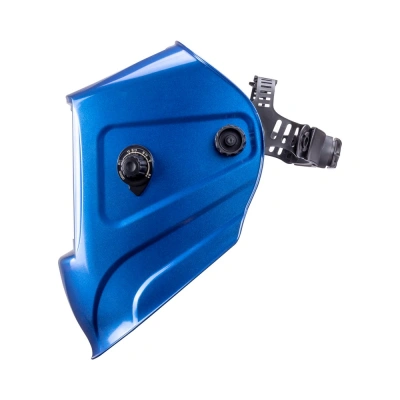 Маска сварщика GEFEST "синяя" (ф-р 9500V, пр-во FoxWeld) без коробки по ценам производителя в Москве с доставкой по всей России