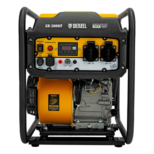 Генератор инверторный GK-3800iF, 3,8 кВт, 230 В, ручной старт DENZEL по ценам производителя в Москве с доставкой по всей России