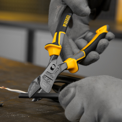 Бокорезы 215 мм, усиленные, трехкомпонентные рукоятки Denzel по ценам производителя в Москве с доставкой по всей России