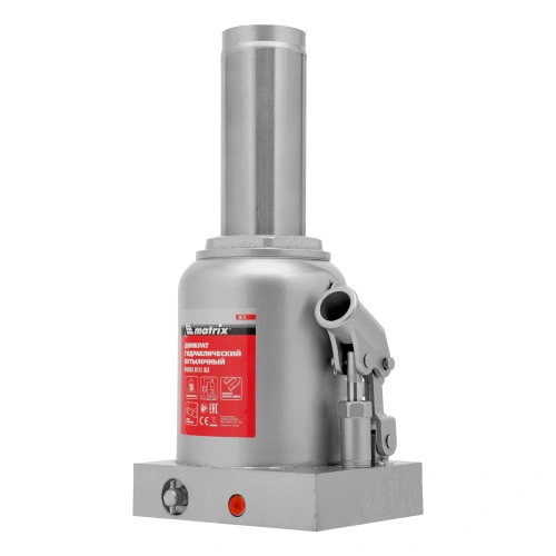 Домкрат гидравлический бутылочный, 30 т, h подъема 244-370 мм Matrix по ценам производителя в Москве с доставкой по всей России