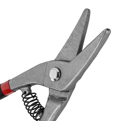 Ножницы по металлу, 250 мм, для фигурного реза, обливные рукоятки Matrix по ценам производителя в Москве с доставкой по всей России