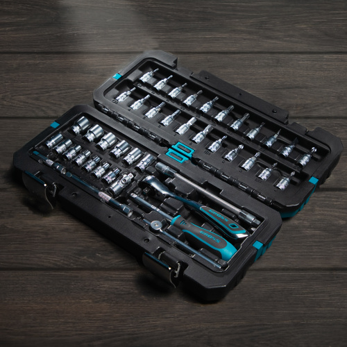 Набор инструментов, 1/4", CrV, 120 зубьев, 42 предмета Gross по ценам производителя в Москве с доставкой по всей России