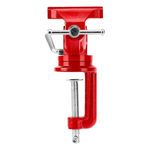 Тиски слесарные, 80 мм, настольные, поворотные, c наковальней MTX по ценам производителя в Москве с доставкой по всей России