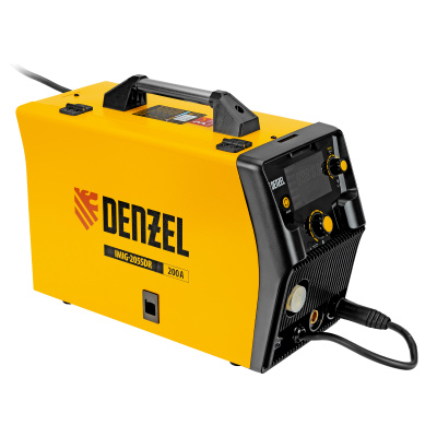 Аппарат инвертор. полуавтомат. cварки IMIG-205SDR, 200 А, ПВ 60%, катушка 5 кг Denzel купить в Москве с доставкой по всей России | ProtosMarket.ru