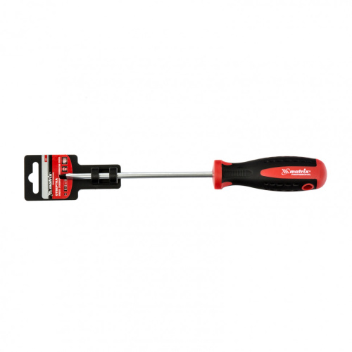 Отвертка Profi, SL6.5 х 150 мм, S2, двухкомпонентная рукоятка Matrix по ценам производителя в Москве с доставкой по всей России