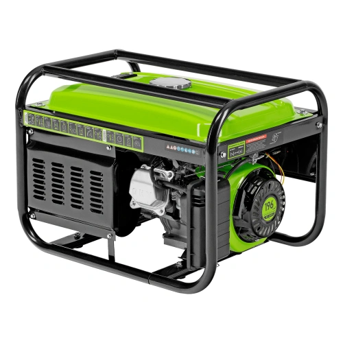 Генератор бензиновый БС-2500, 2.2 кВт, 230В, четырехтактный, 15 л, ручной стартер Сибртех по ценам производителя в Москве с доставкой по всей России