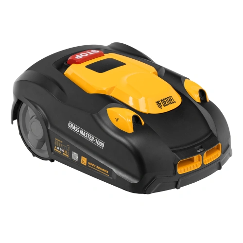 Робот-газонокосилка Grass Master 1000  1000м², 3Ач, 28V, LCD дисплей, Wi-Fi Denzel по ценам производителя в Москве с доставкой по всей России
