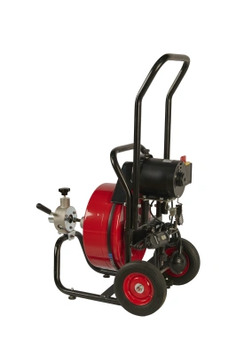 Машина для прочистки канализационных труб барабанная 32-100 мм 390 Вт TOR TD-100-D по ценам производителя в Москве с доставкой по всей России