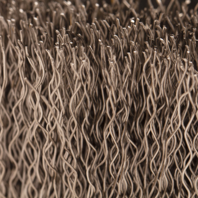 Щетка для УШМ, 75 мм, "Чашка", витая нержавеющая проволока 0.3 мм, М14 Denzel по ценам производителя в Москве с доставкой по всей России