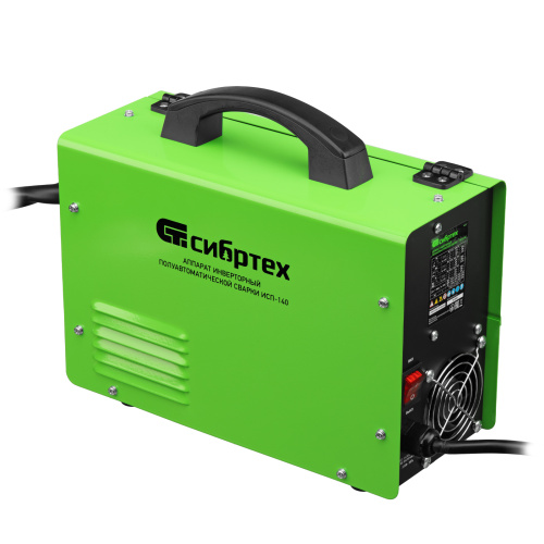 Аппарат инвертор. полуавтомат. сварки ИСП-140, 140 А, ПВ 60% Сибртех по ценам производителя в Москве с доставкой по всей России