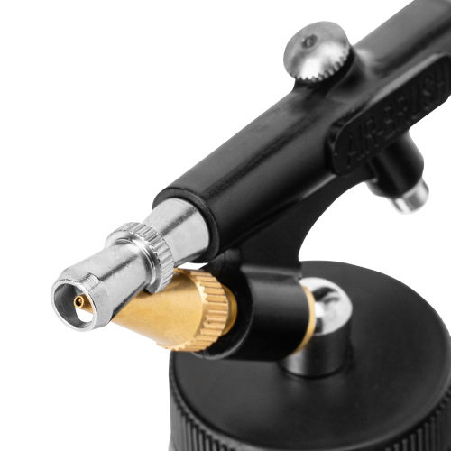 Аэрограф с нижним бачком AB2, 0,8 мм, 22 мл, 11 л/мин Denzel по ценам производителя в Москве с доставкой по всей России