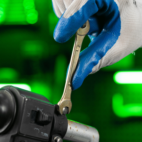 Набор ключей рожковых 6-22 мм, 8 шт, желтый цинк Сибртех по ценам производителя в Москве с доставкой по всей России