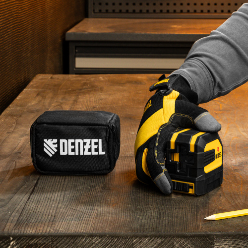 Лазерный уровень LX 02 Red, 20 м, 635 нм, резьба 1/4" Denzel по ценам производителя в Москве с доставкой по всей России