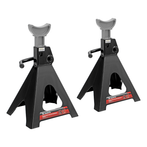 Подставки под машину регулируемые, 6 т, H подъема 400-605 мм, 2 шт Matrix по ценам производителя в Москве с доставкой по всей России