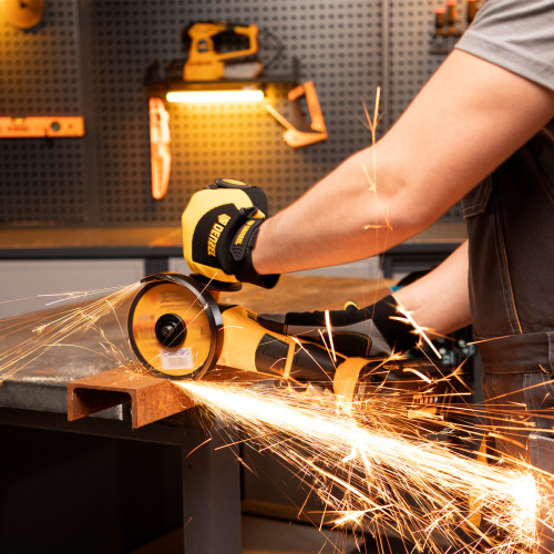 Машина углошлифовальная аккумуляторная бесщет. BLG-IB-18-125-0, Li-ion, 18 В Denzel по ценам производителя в Москве с доставкой по всей России