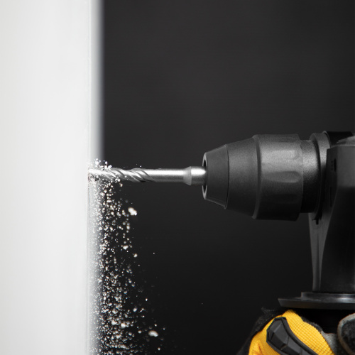 Бур по бетону, двойная спираль, три пылеотводящие кромки, 8 x 110 мм DENZEL по ценам производителя в Москве с доставкой по всей России