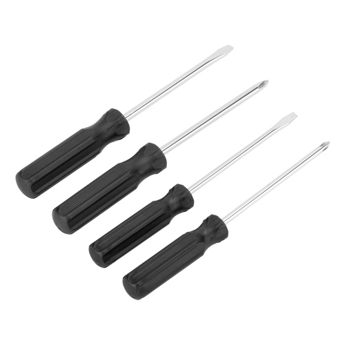 Набор отверток 4 шт, SL5 x 100.6 x 100, PH1 x 100, 2 x 100, углеродистая сталь, пластиковая рукоятка Sparta по ценам производителя в Москве с доставкой по всей России