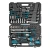 Набор инструментов, 1/4", 1/2", CrV, 120 зубьев, 115 предметов Gross по ценам производителя в Москве с доставкой по всей России