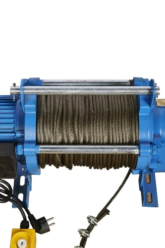 Лебедка электрическая  500 кг 100 м с канатом 220 В TOR KCD по ценам производителя в Москве с доставкой по всей России