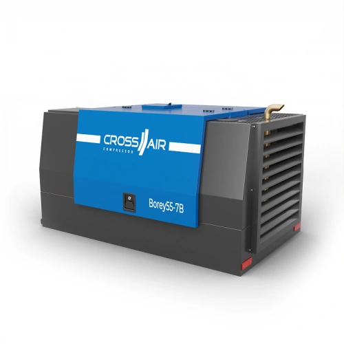 Дизельный стационарный компрессор Borey55-7B по ценам производителя в Москве с доставкой по всей России