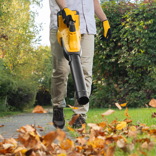 Воздуходувка аккумуляторная RB180-36, Li-ion, 36 В, 4 Ач, 180 км/ч, 820 м3/ч Denzel по ценам производителя в Москве с доставкой по всей России