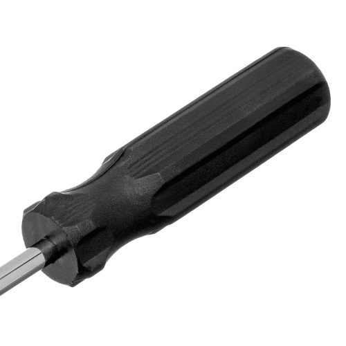 Отвертка SL6 х 100 мм, углеродистая сталь, черная пластиковая рукоятка Sparta по ценам производителя в Москве с доставкой по всей России