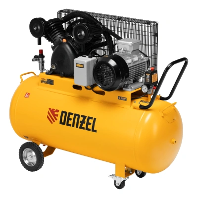 Компрессор воздушный рем. привод BCV 5500-T/200, 5,5 кВт, 200 литров, 850 л/мин Denzel по ценам производителя в Москве с доставкой по всей России