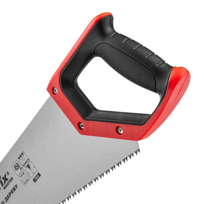 Ножовка по дереву, 450 мм, зуб 2D, каленый крупный зуб 5-6 TPI, двухкомпонентная рукоятка Matrix по ценам производителя в Москве с доставкой по всей России