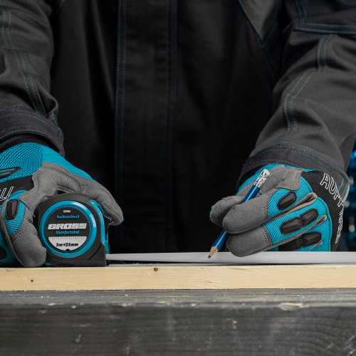 Рулетка Komfortabel 5 м х 25 мм,обрезиненный корпус Gross по ценам производителя в Москве с доставкой по всей России