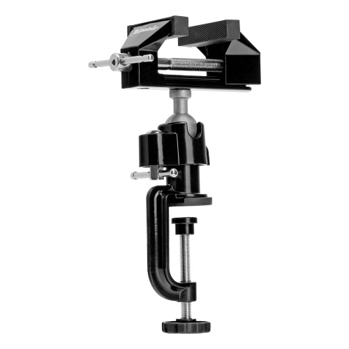 Тиски настольные, многофункциональные, сменная насадка, хомут для дрели, шарнирный механизм, 70 мм Matrix по ценам производителя в Москве с доставкой по всей России