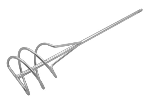 Миксер для песчано-гравийных смесей, 100 х 450 мм, оцинкованный, хвостовик SDS Plus Denzel по ценам производителя в Москве с доставкой по всей России