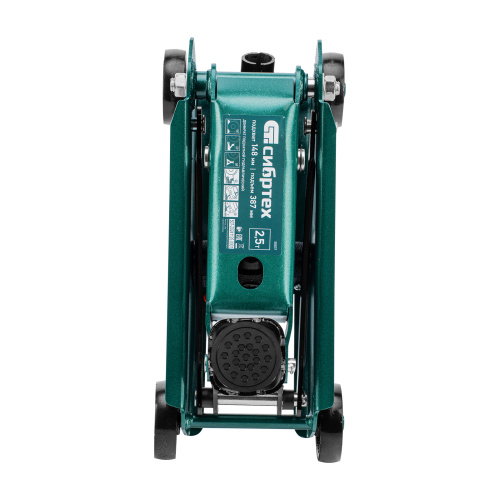 Домкрат гидравлический подкатной, 2,5 т, 148-387 мм, в пласт. кейсе Сибртех по ценам производителя в Москве с доставкой по всей России