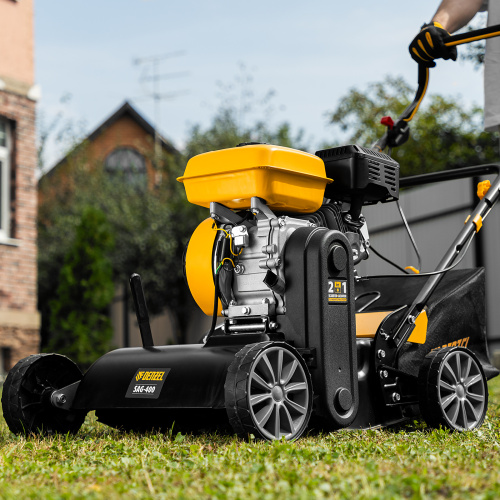 Скарификатор-аэратор бензиновый SAG-400, 212 см3, -15/+10 мм, 40 см Denzel по ценам производителя в Москве с доставкой по всей России