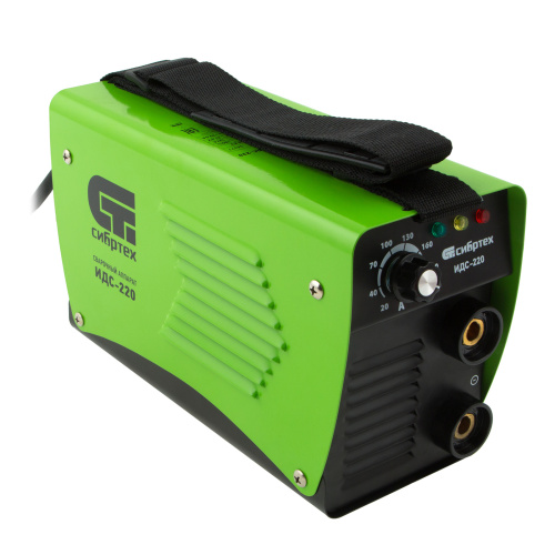 Аппарат инверторный дуговой сварки ИДС-220, 220 А, ПВ 80%, диаметр электрода 1.6-5 мм Сибртех по ценам производителя в Москве с доставкой по всей России