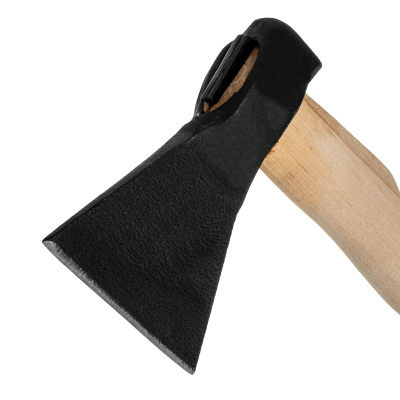 Топор кованный, в сборе, 800/950 г, деревянное топорище, 400 мм, Б2 по ценам производителя в Москве с доставкой по всей России