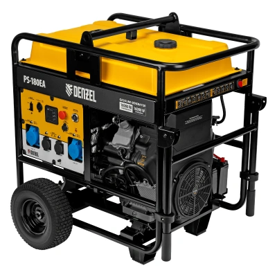 Генератор бензиновый PS-180EA, 18 кВт,230 В, 65л, разъём ATS,эл.старт Denzel по ценам производителя в Москве с доставкой по всей России