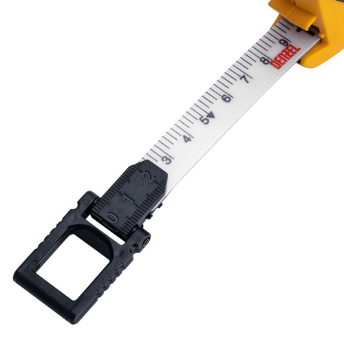 Рулетка геодезическая 50 м х 15 мм, закрытый корпус, фиберглассовая лента Denzel по ценам производителя в Москве с доставкой по всей России