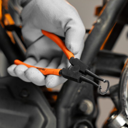 Съемник, 150 мм, для внешних стопорных колец, прямой (разжим) Sparta по ценам производителя в Москве с доставкой по всей России