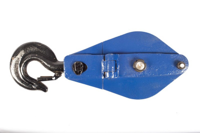 Блок монтажный однорольный с  крюком TOR 3,2 т с откидной щекой по ценам производителя в Москве с доставкой по всей России