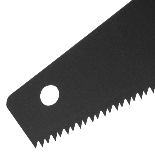 Ножовка по дереву "Зубец", 350 мм, 7-8 TPI, каленый зуб 2D, защитное покрытие, двухкомпонентная рукоятка Сибртех по ценам производителя в Москве с доставкой по всей России