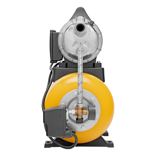 Насосная станция PS800X, 800 Вт, 3200 л/ч, ресивер 24 л, подъем 38 м, нержавейка Denzel по ценам производителя в Москве с доставкой по всей России