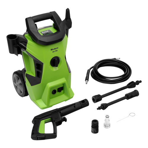 Моечная машина высокого давления АМ-1700, 1700 Вт, 130 бар, 350 л/ч, колесная Сибртех по ценам производителя в Москве с доставкой по всей России