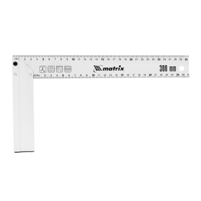 Угольник, 300 мм, алюминиевый, литой Matrix по ценам производителя в Москве с доставкой по всей России