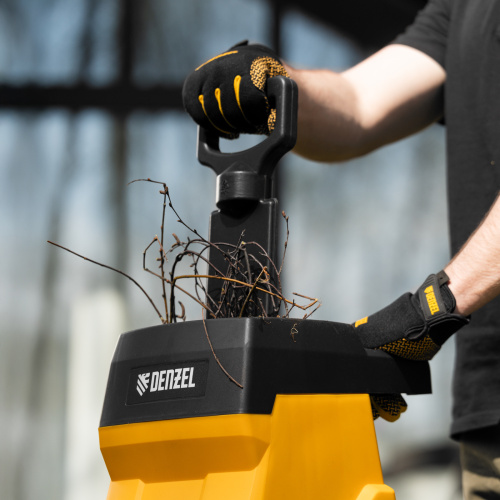 Измельчитель садовый электрический ECS-2500, 2500 Вт, 45 мм Denzel по ценам производителя в Москве с доставкой по всей России
