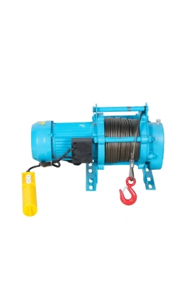 Лебедка электрическая  300 кг  70 м с канатом 220 В TOR KCD (N) по ценам производителя в Москве с доставкой по всей России