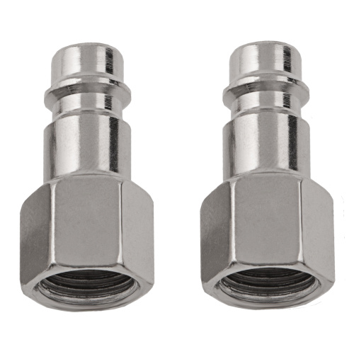 Ниппель универсальный быстросъемный ("папа") 1/4, внутренняя резьба, 2 шт, Stels по ценам производителя в Москве с доставкой по всей России