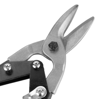 Ножницы по металлу, 250 мм, пряморежущие, обливные рукоятки Sparta по ценам производителя в Москве с доставкой по всей России