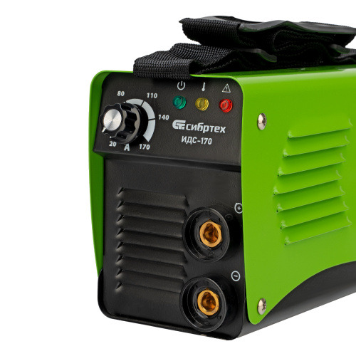 Аппарат инверторный дуговой сварки ИДС-170, 170 А, ПВ 80%, диаметр электрода 1.6-3.2 мм Сибртех по ценам производителя в Москве с доставкой по всей России